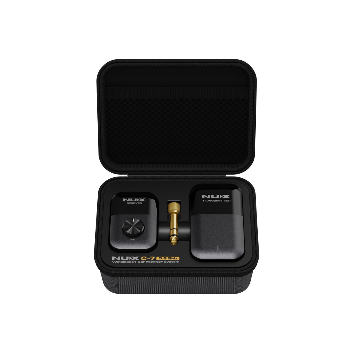 Bộ Thu Phát Tín Hiệu In-Ear Monitor Không Dây Nux C-7 Audio Stereo Wireless-Mai Nguyên Music