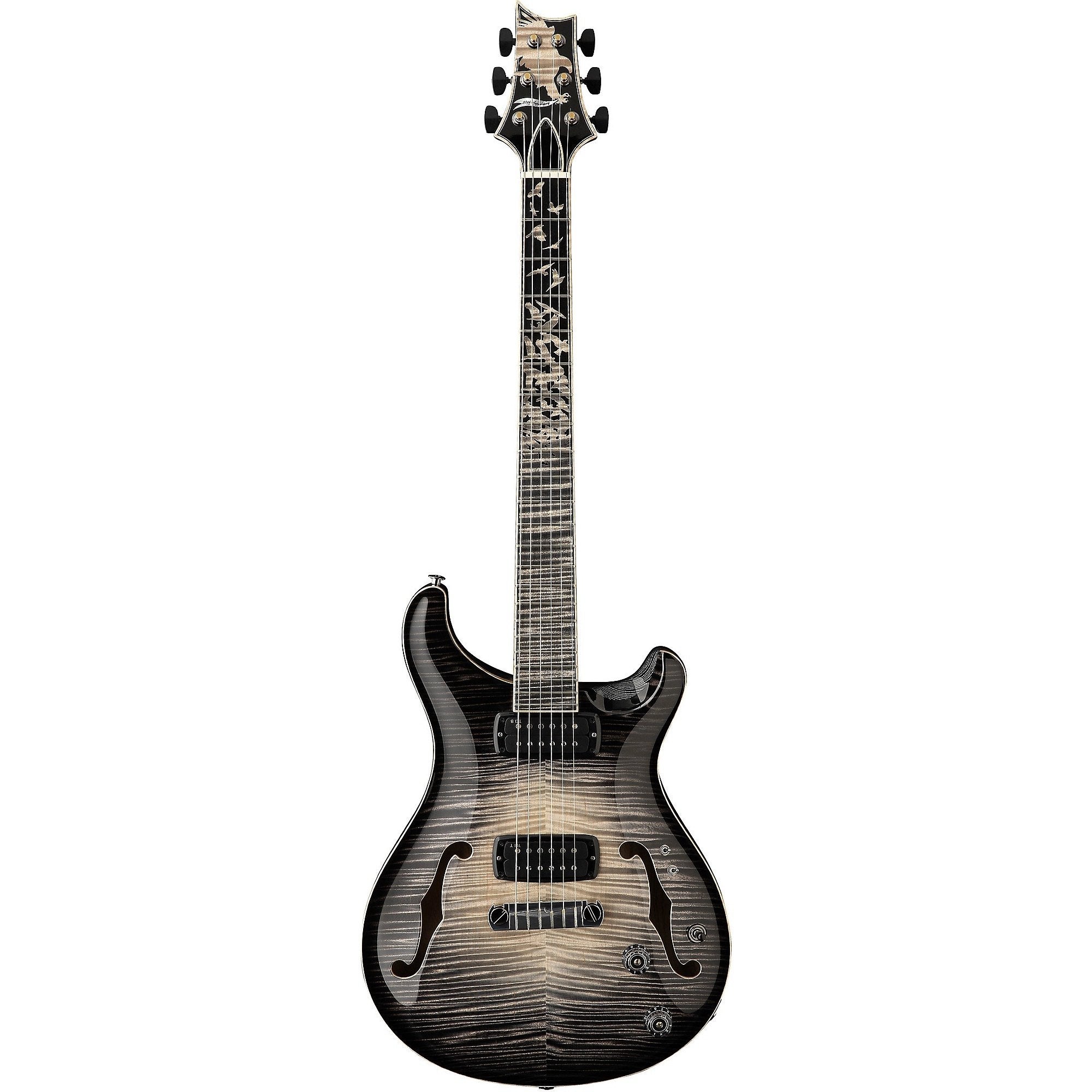 Đàn Guitar Điện PRS Private Stock 30th Anniversary Birds of a Feather Hollowbody I - Frostbite Glow
