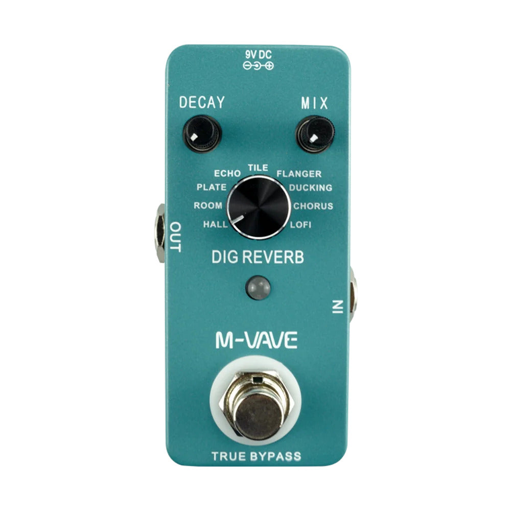 Pedal Guitar M-Vave DIG Reverb