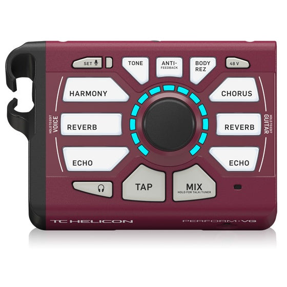 Pedal Vocal TC Helicon Perform-VG Vocal Processor