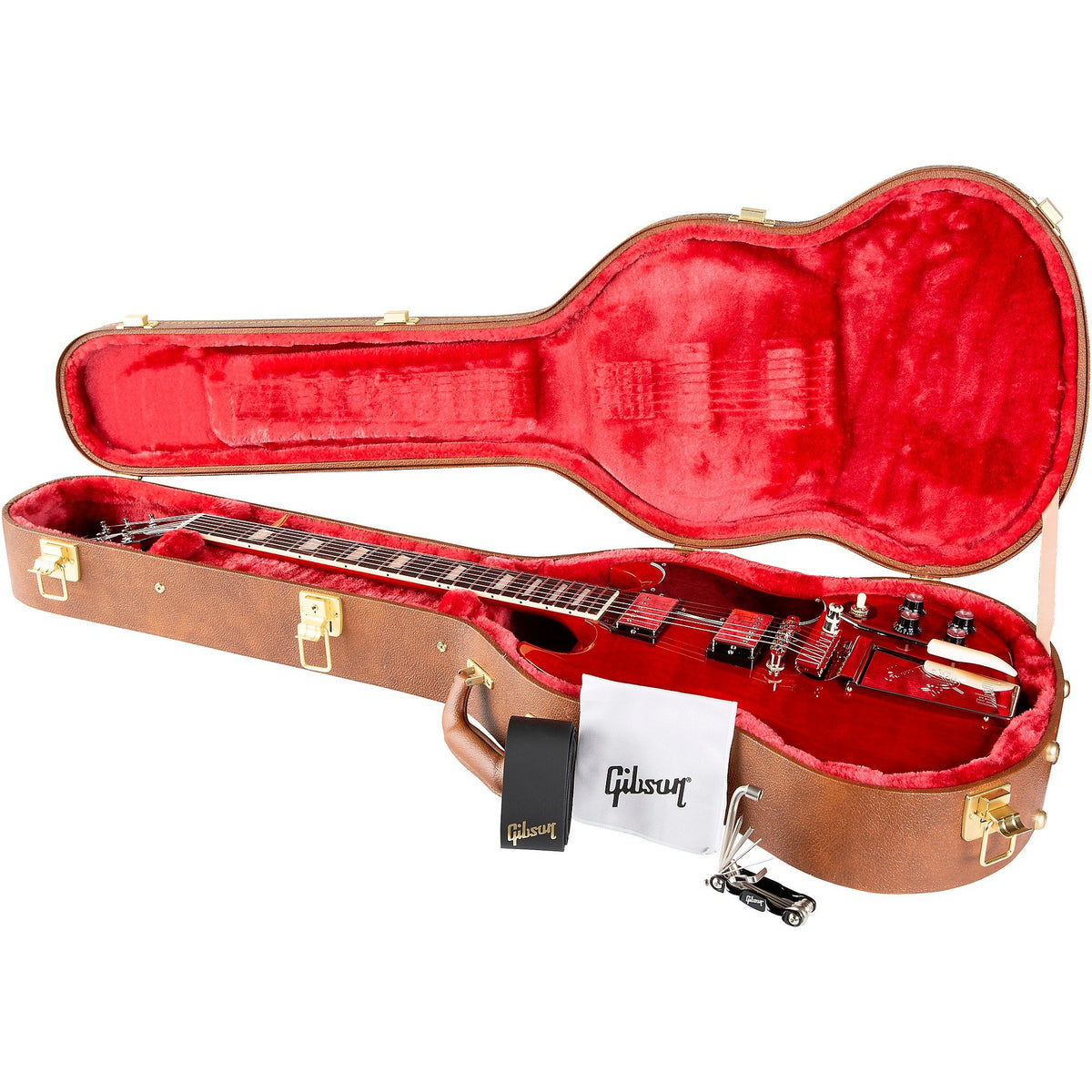 Đàn Guitar Điện Gibson Original Collection SG Standard '61 Maestro Vibrola - Vintage Cherry