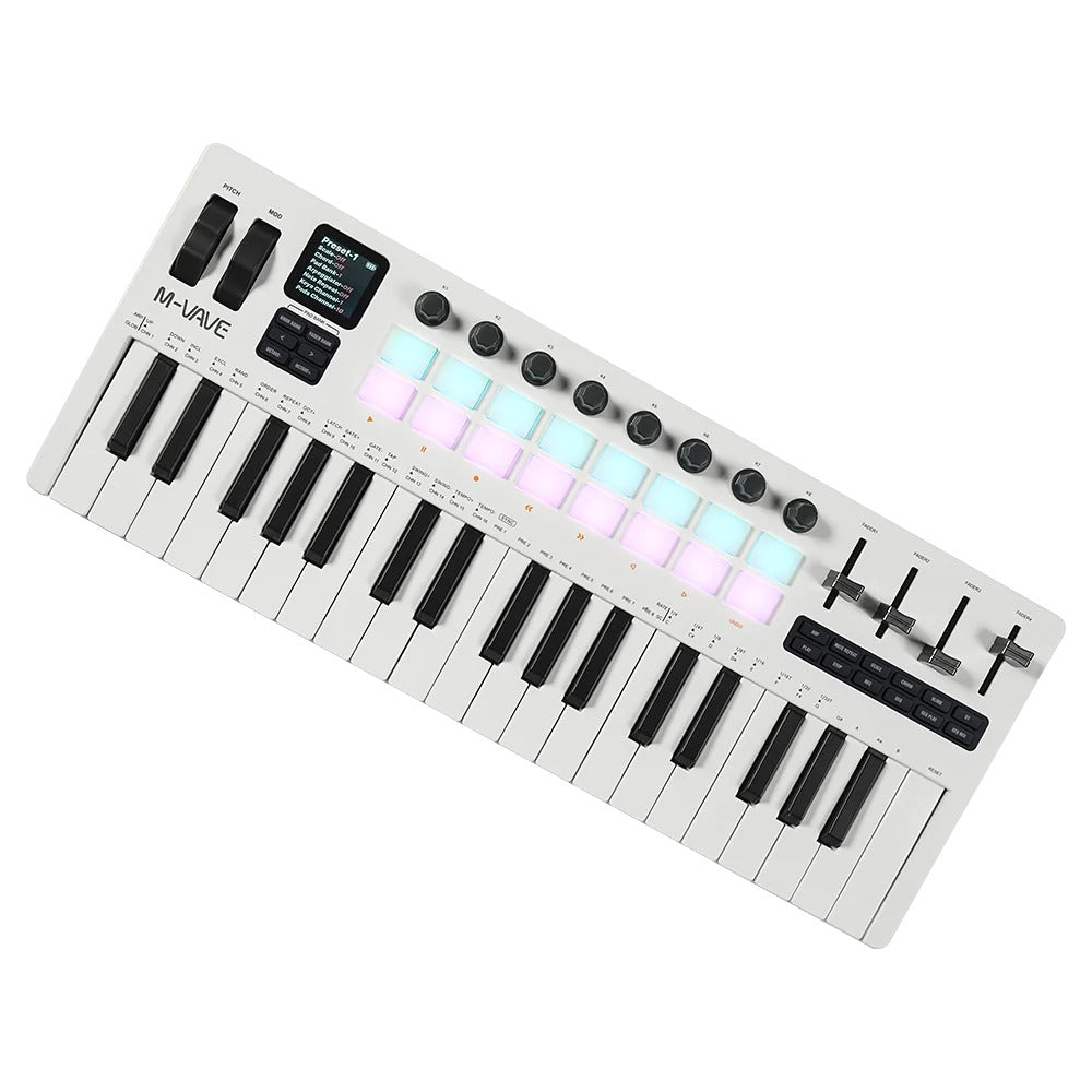 MIDI Keyboard Controller M-Vave SMK-37 Pro