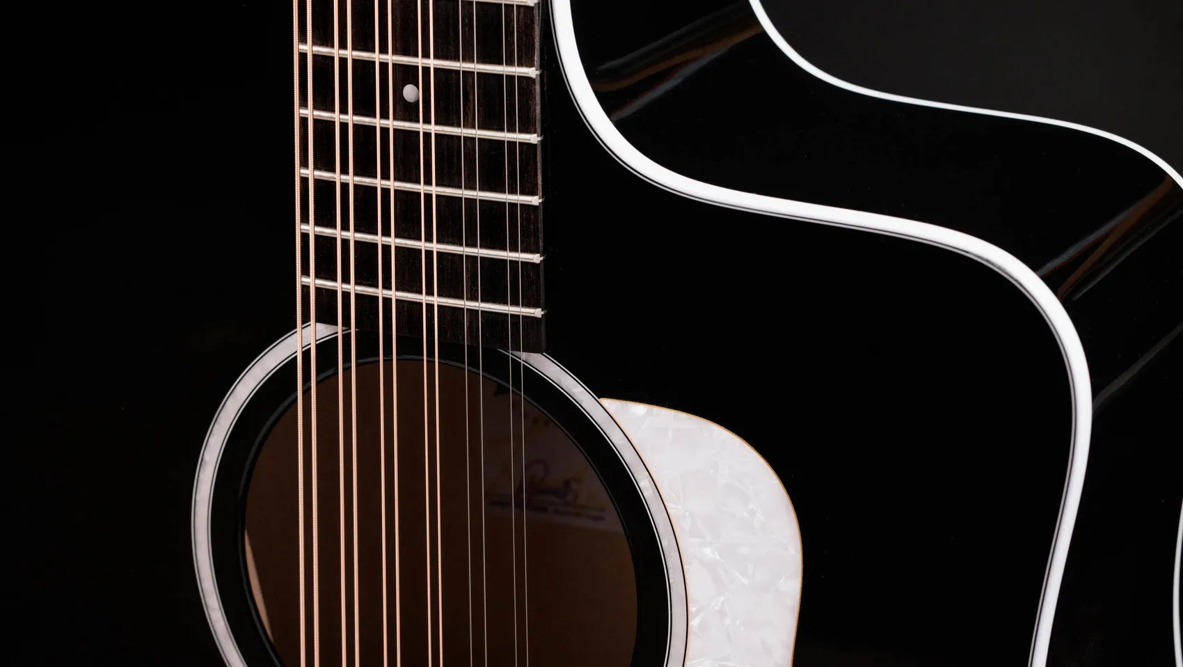 Đàn Guitar Acoustic 12-dây Taylor 250ce Plus Doce Doble - Black