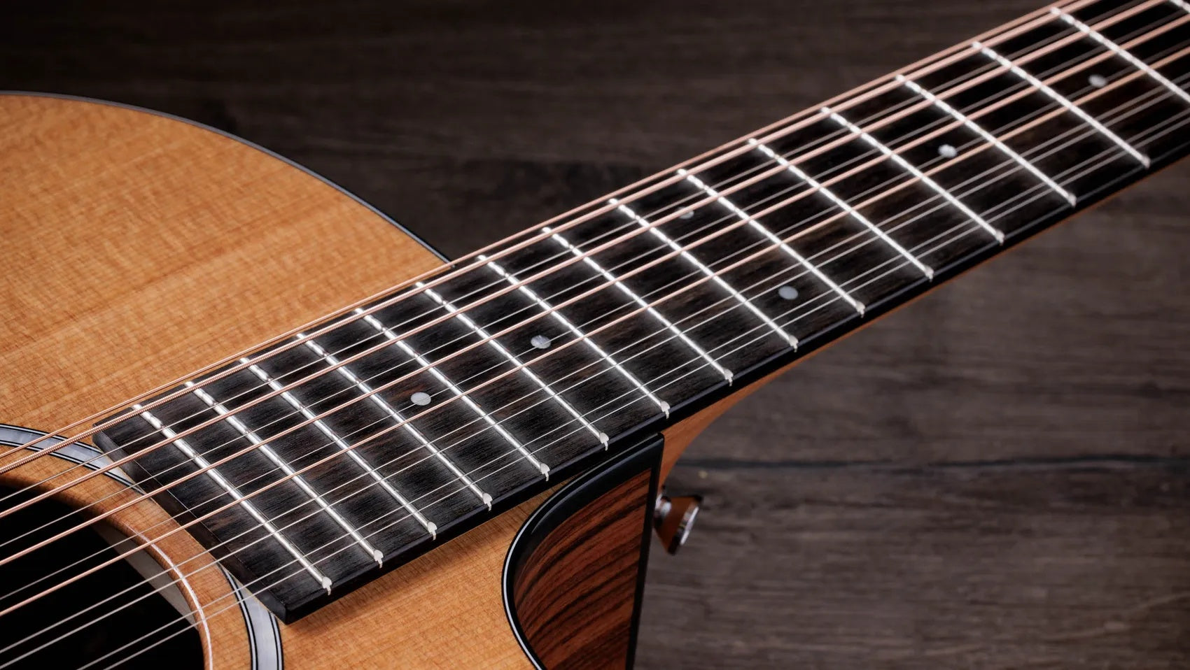 Đàn Guitar Acoustic 12-dây Taylor 254ce Plus - Natural