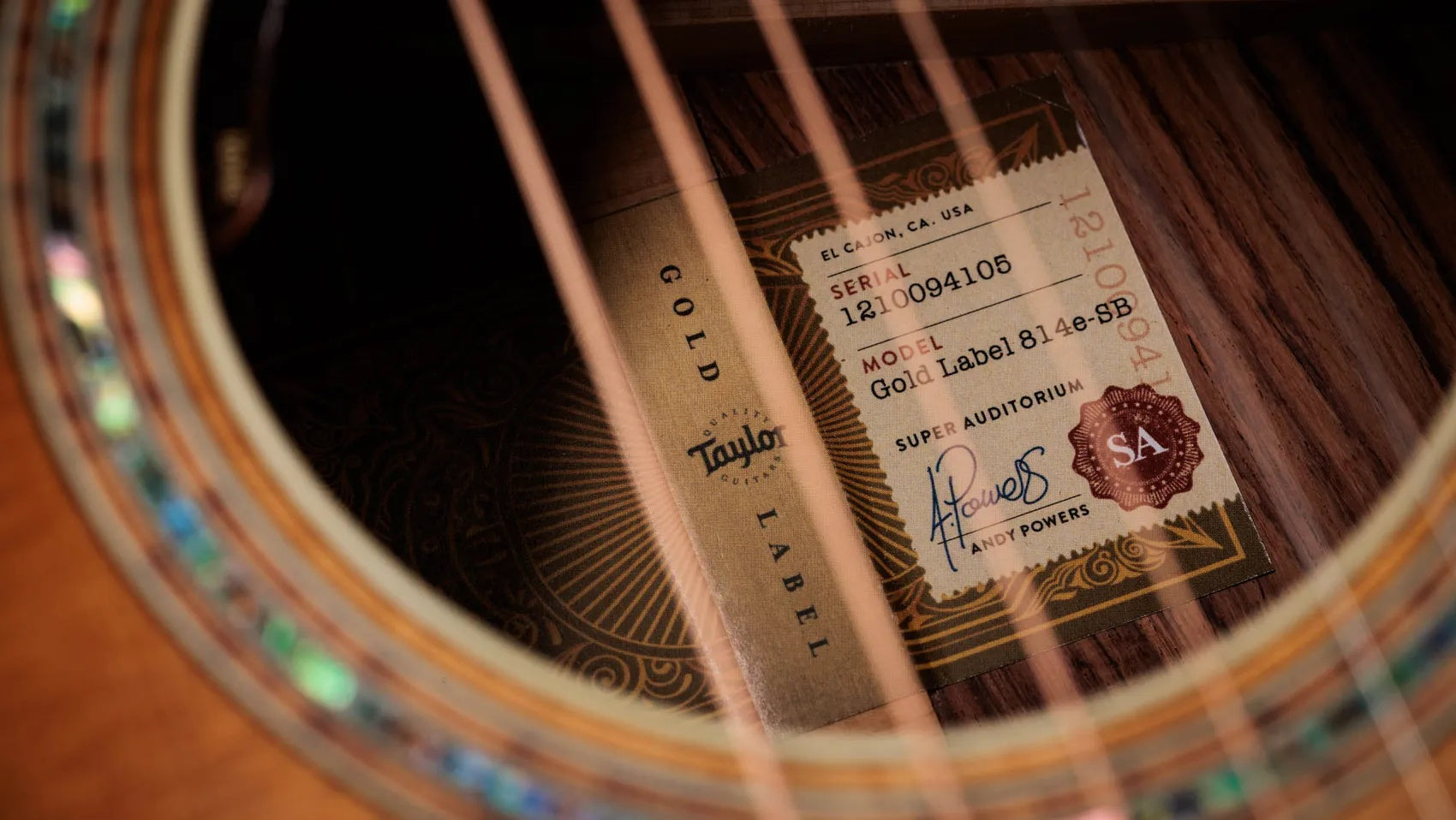 Đàn Guitar Acoustic Taylor Gold Label 814e