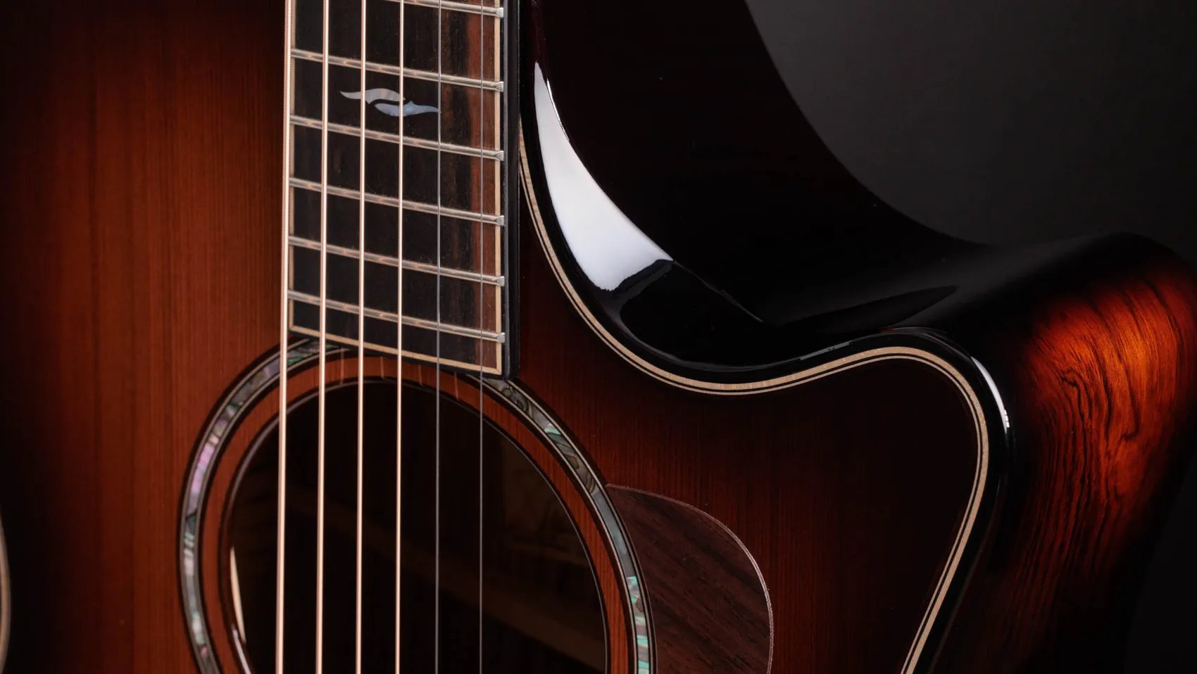 Đàn Guitar Acoustic Taylor Builder's Edition 814ce Honduran Rosewood/Sinker Redwood - Shaded Edge Burst