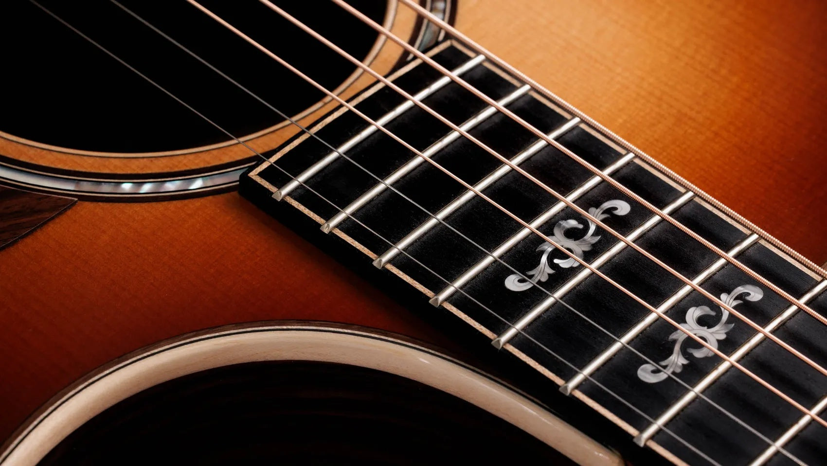 Đàn Guitar Acoustic Taylor Sunset Blvd 814ce - Sunset Edgeburst-Mai Nguyên Music