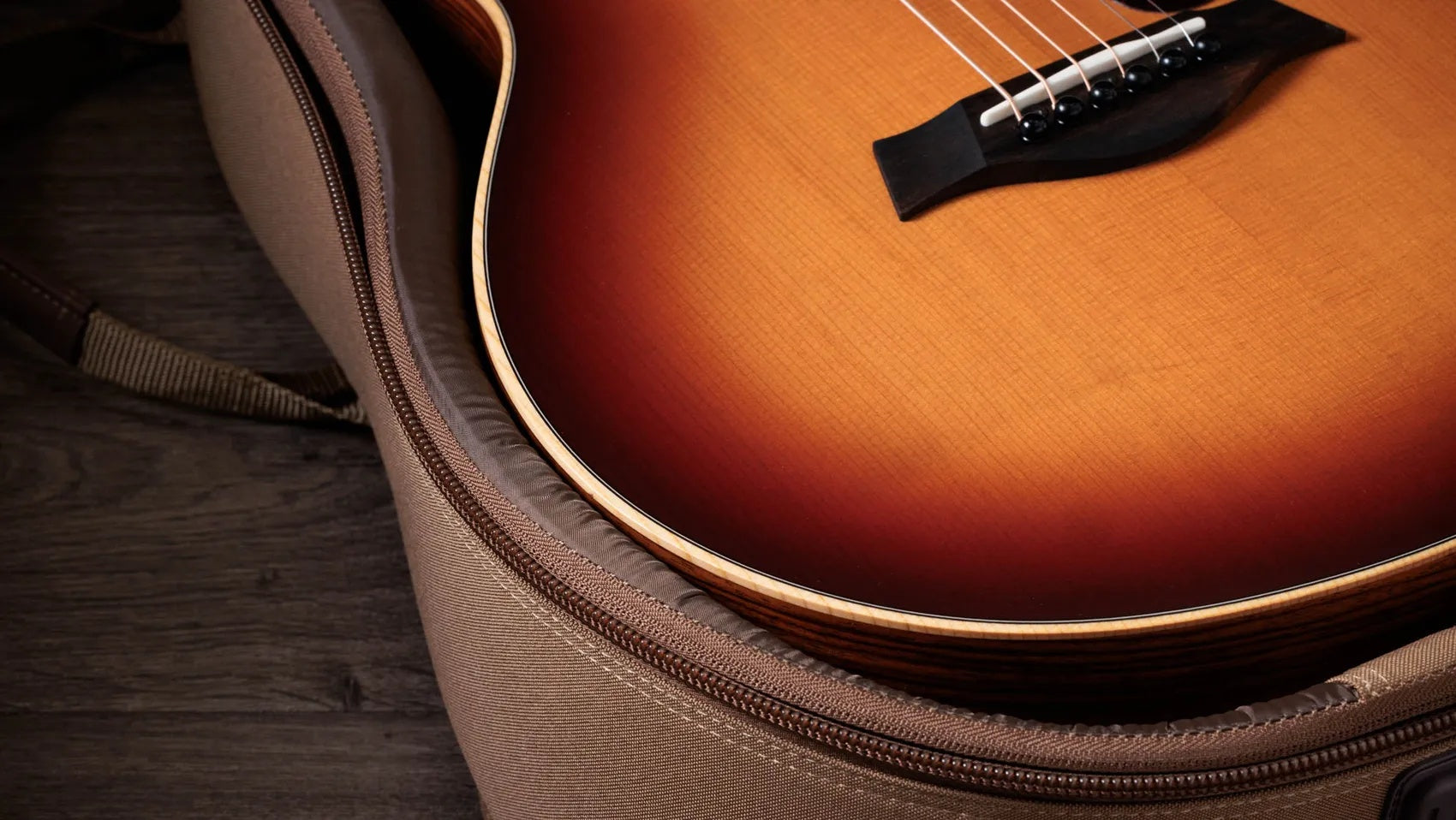 Đàn Guitar Acoustic Taylor Sunset Blvd GS Mini-e Rosewood - Sunset Edgeburst