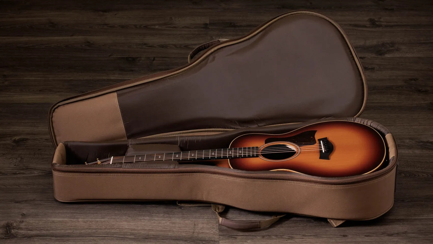 Đàn Guitar Acoustic Taylor Sunset Blvd GS Mini-e Rosewood - Sunset Edgeburst