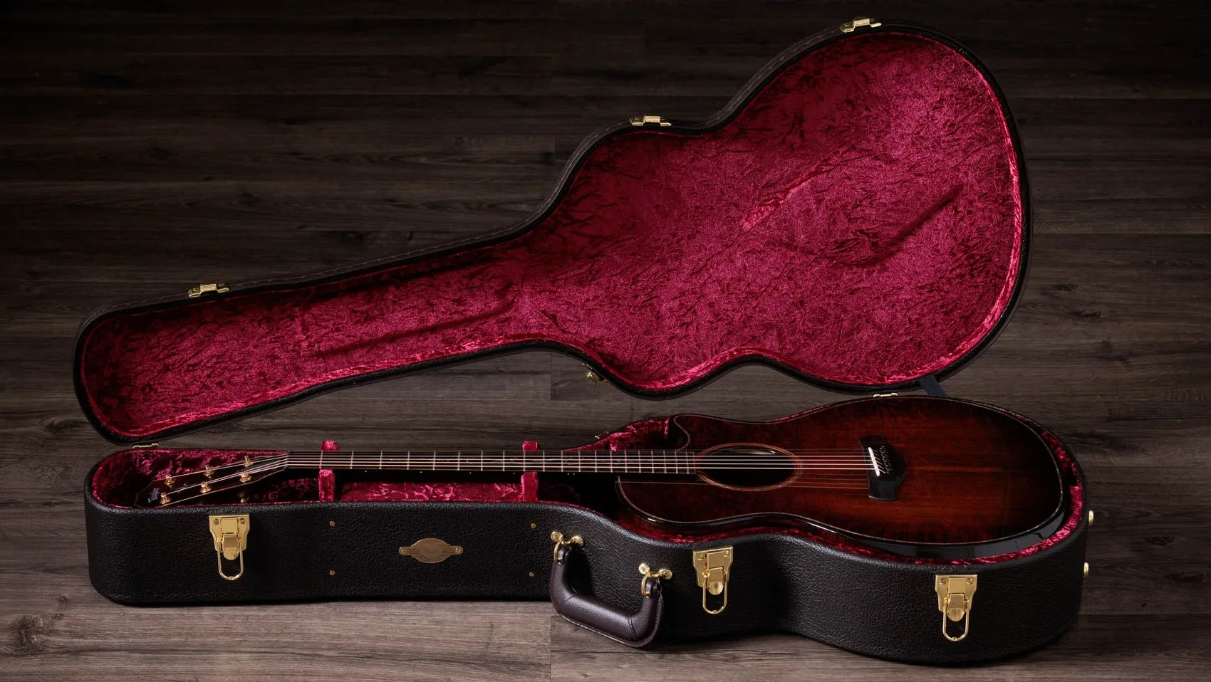 Đàn Guitar Acoustic Taylor Next Generation Builders Edition K24ce - Kona Edgeburst-Mai Nguyên Music