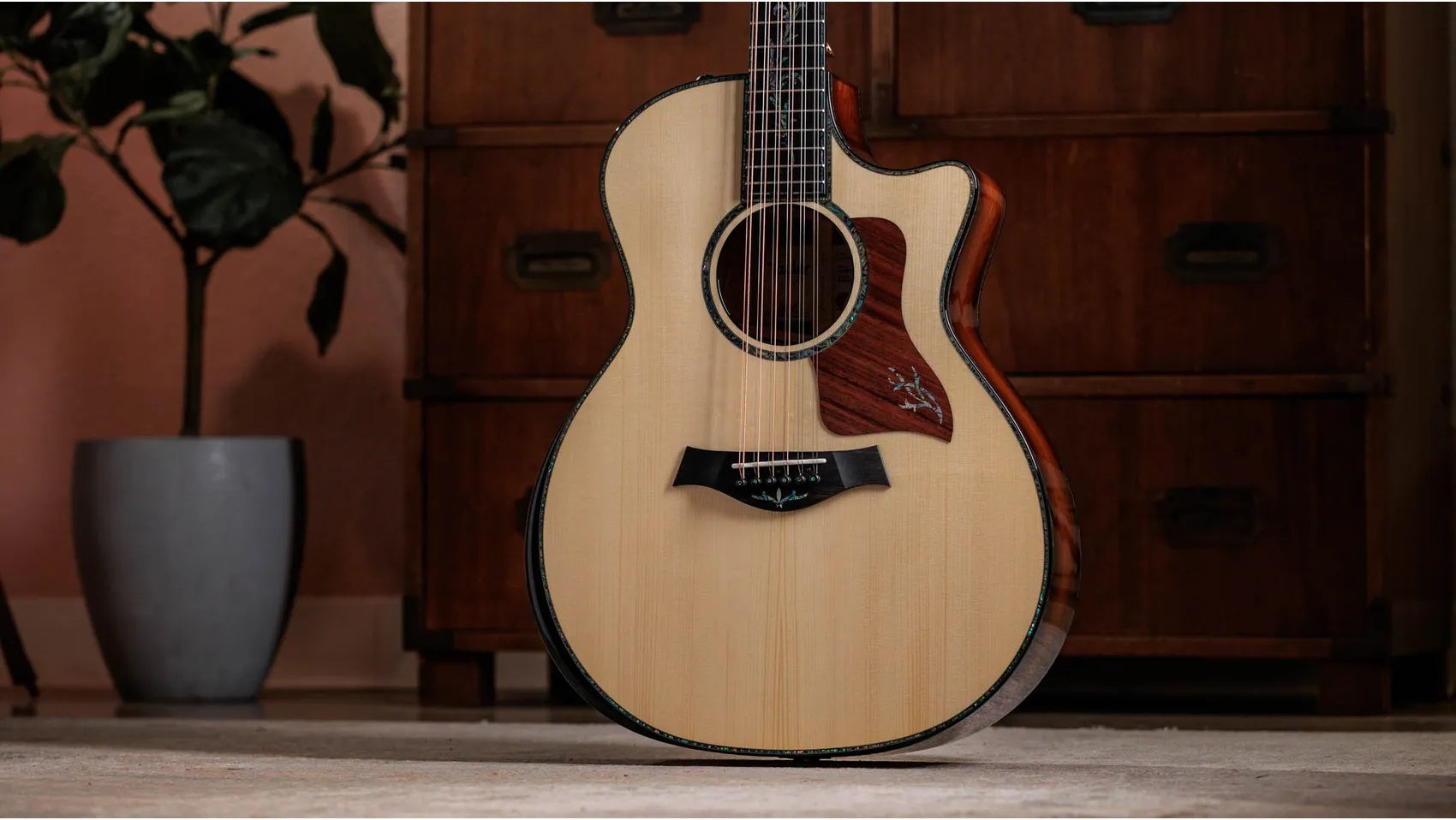Đàn Guitar Acoustic 12-dây Taylor PS54ce - Natural
