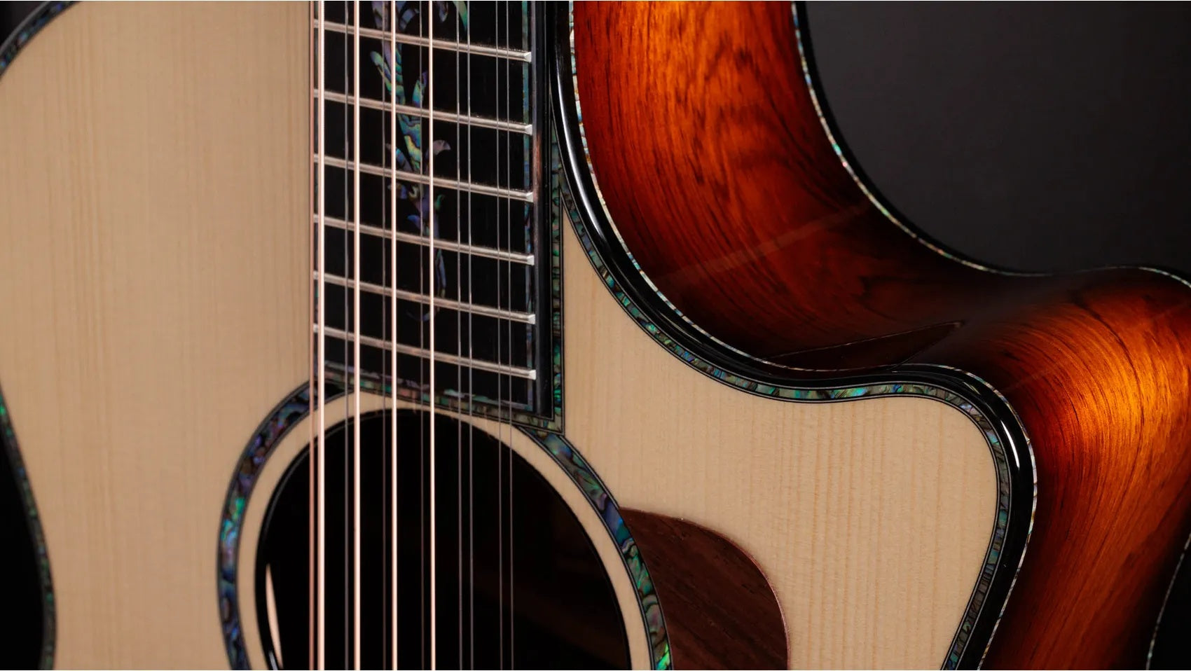 Đàn Guitar Acoustic 12-dây Taylor PS54ce - Natural