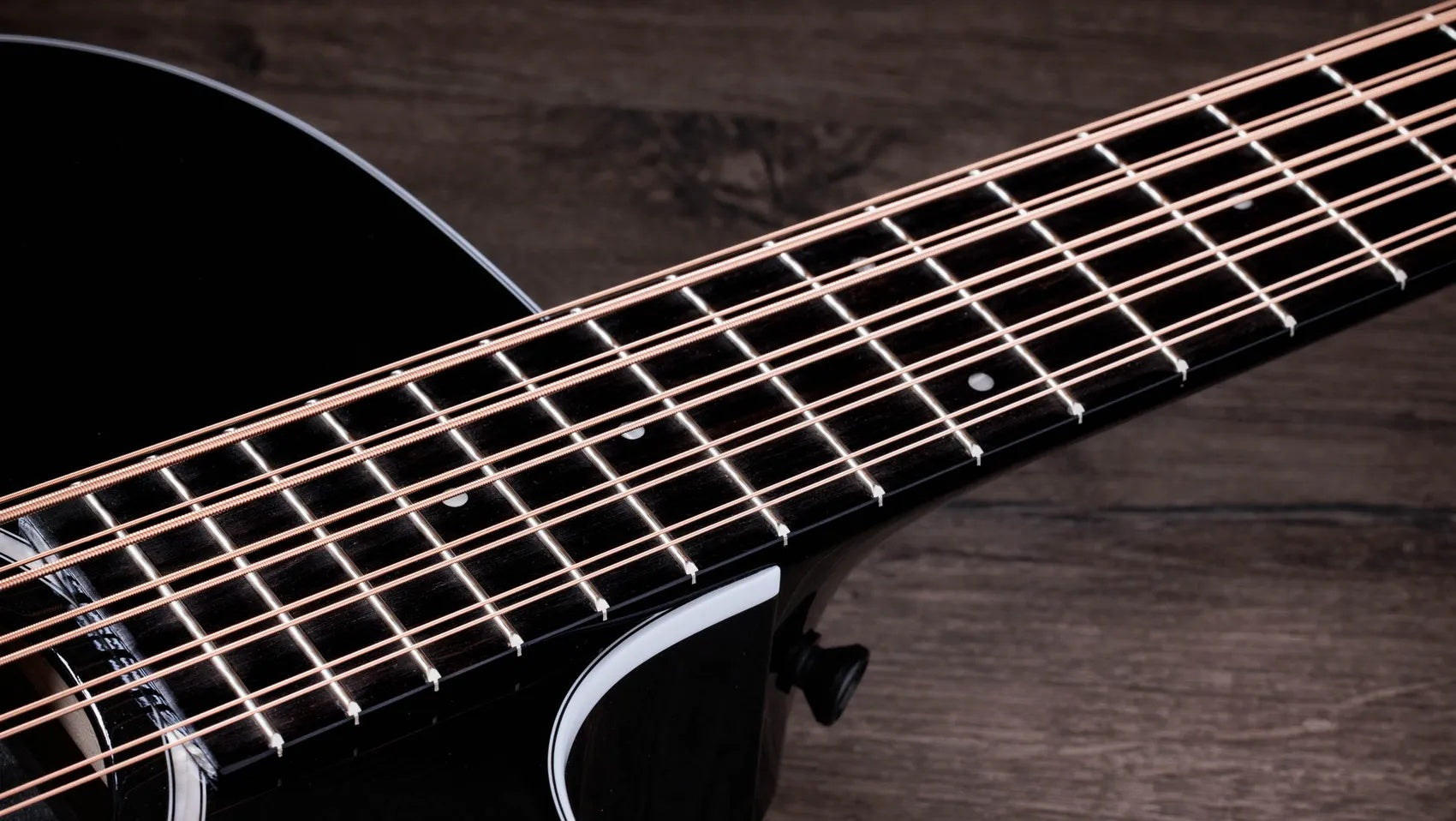 Đàn Guitar Acoustic 10-dây Taylor 250ce Plus Bajo Quinto - Black