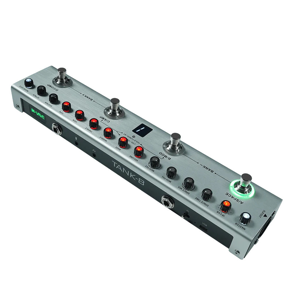 Pedal Guitar Bass Multi Effect M-Vave Tank B-Mai Nguyên Music