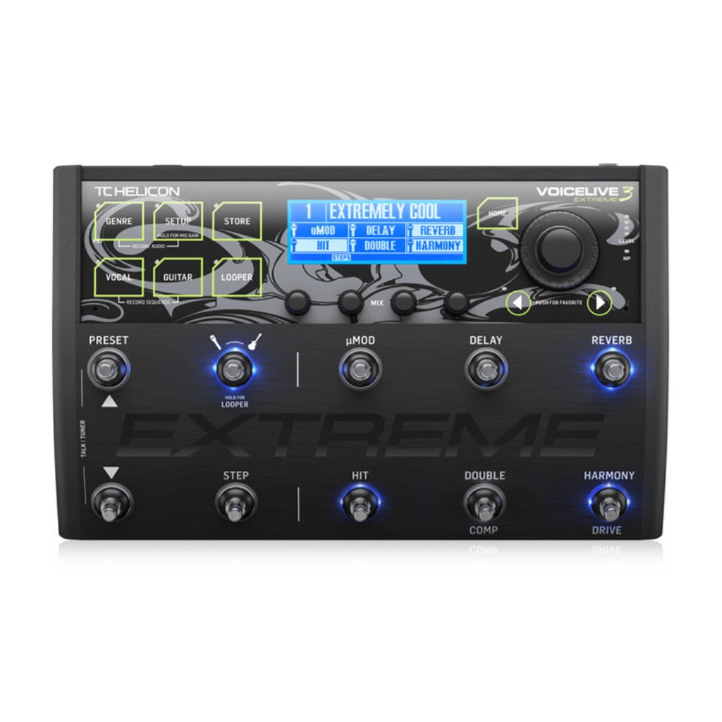 Pedal Vocal TC Helicon VoiceLive 3 Extreme