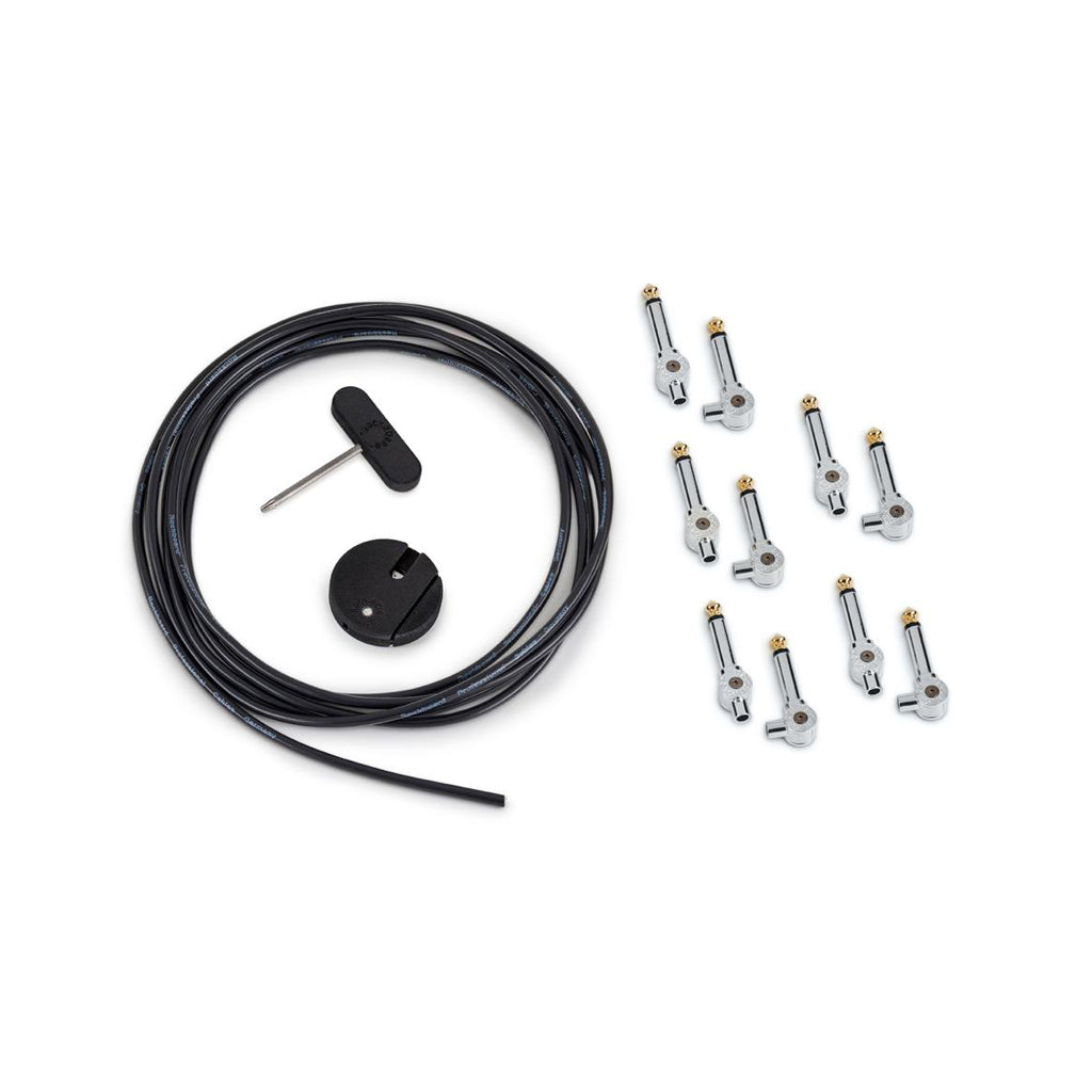 Bộ Dây Cáp Kết Nối Warwick Patch Cable Solderless PatchWorks 10 Plugs Chrome