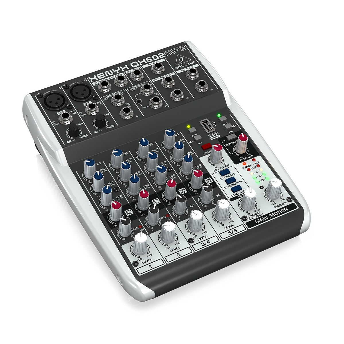 Mixer Behringer XENYX QX602MP3