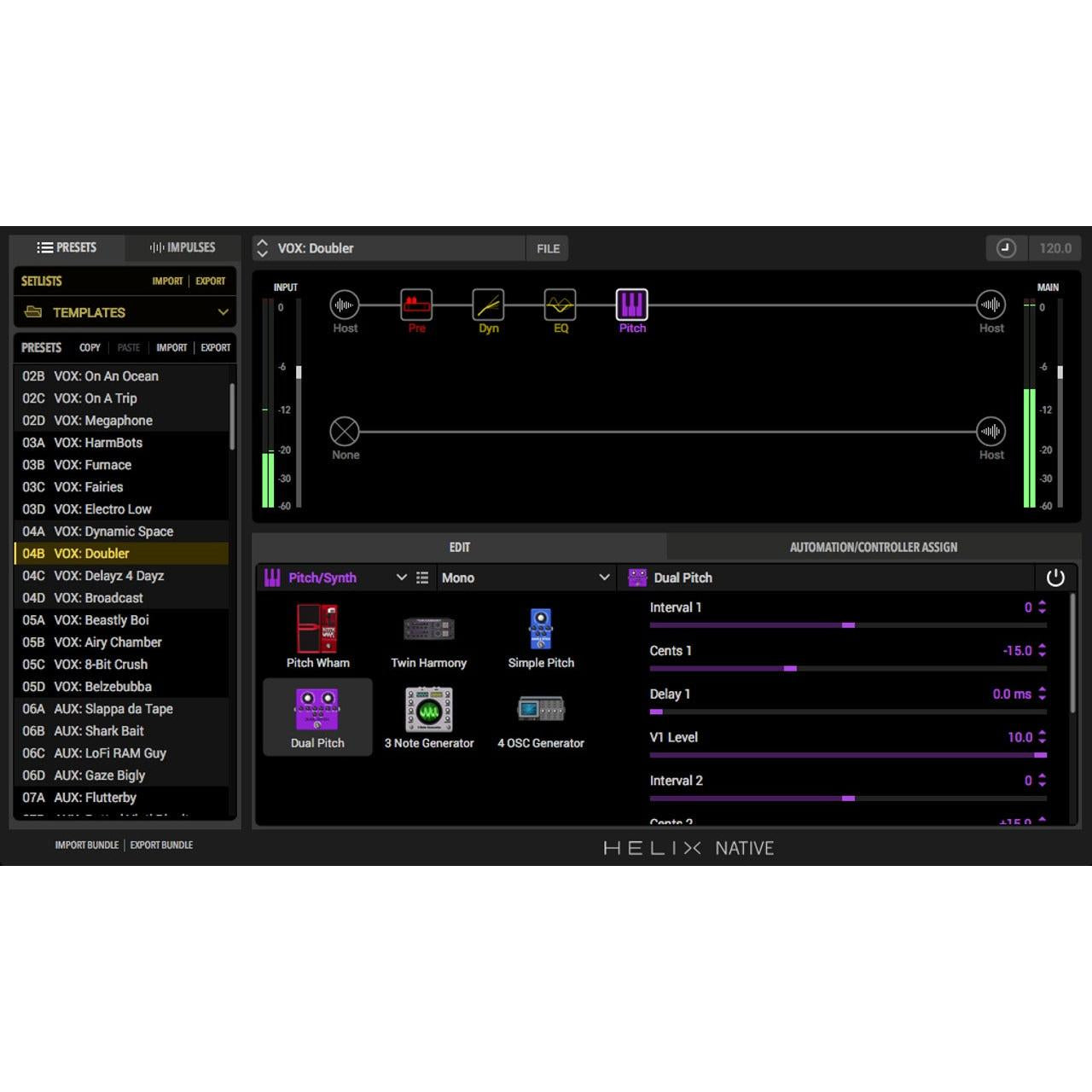 Amp & Effect Plugin Guitar Line 6 Helix Native-Mai Nguyên Music