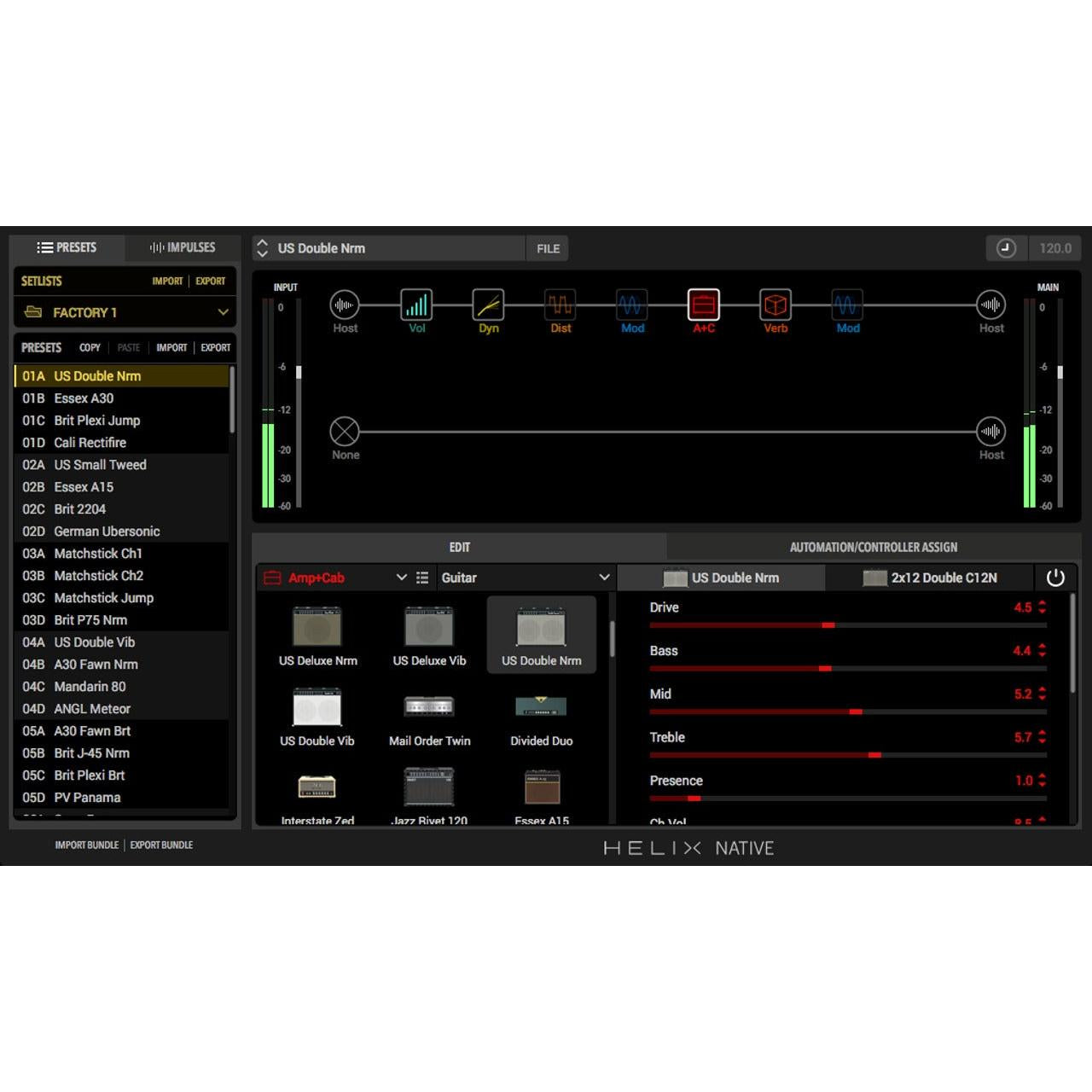Amp & Effect Plugin Guitar Line 6 Helix Native-Mai Nguyên Music