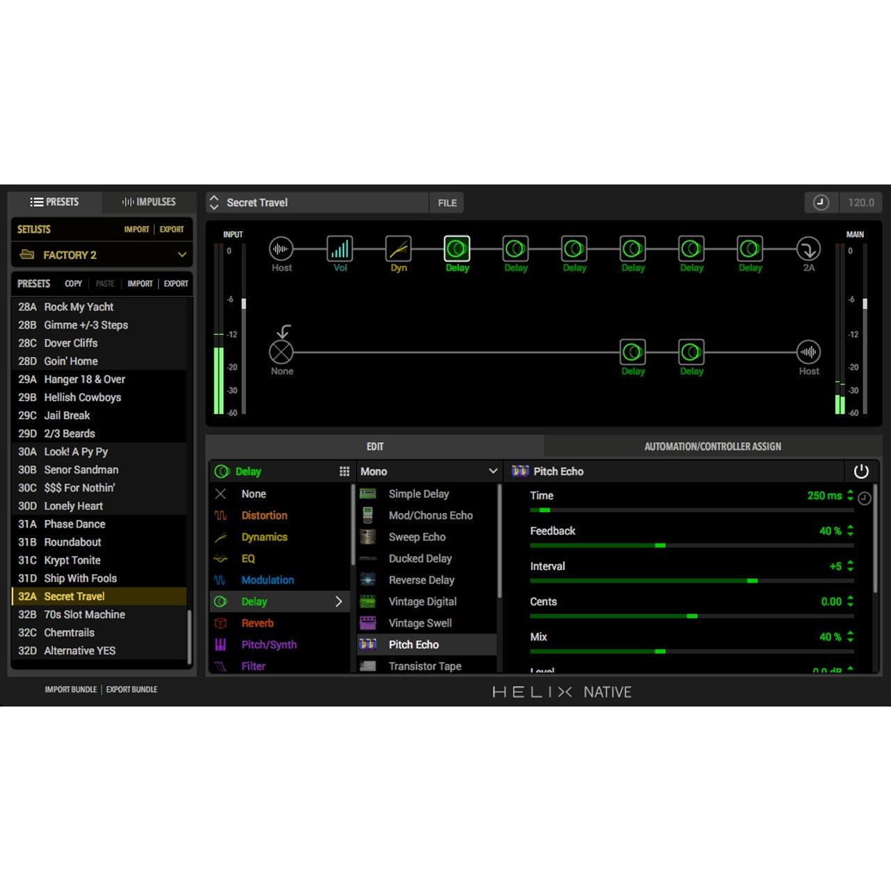 Amp & Effect Plugin Guitar Line 6 Helix Native-Mai Nguyên Music
