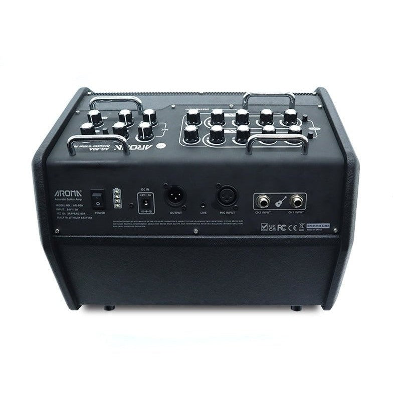 Amplifier Acoustic Guitar Aroma AG-80A - Combo-Mai Nguyên Music