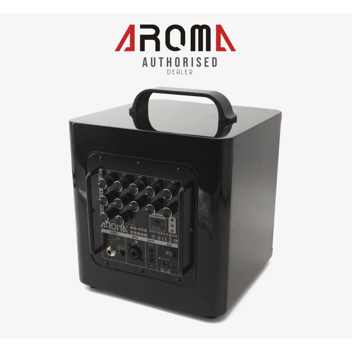 Amplifier Acoustic Guitar Combo AG-40A, Black - Combo-Mai Nguyên Music