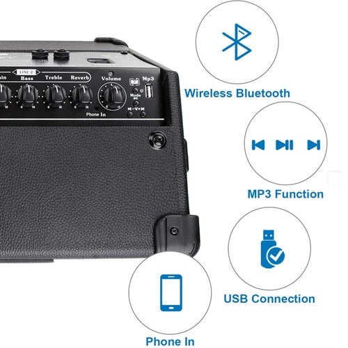 Amplifier Acoustic Guitar Coolmusic BP-40-Mai Nguyên Music