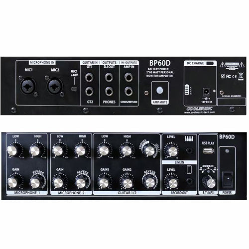 Amplifier Acoustic Guitar Coolmusic BP-60D-Mai Nguyên Music