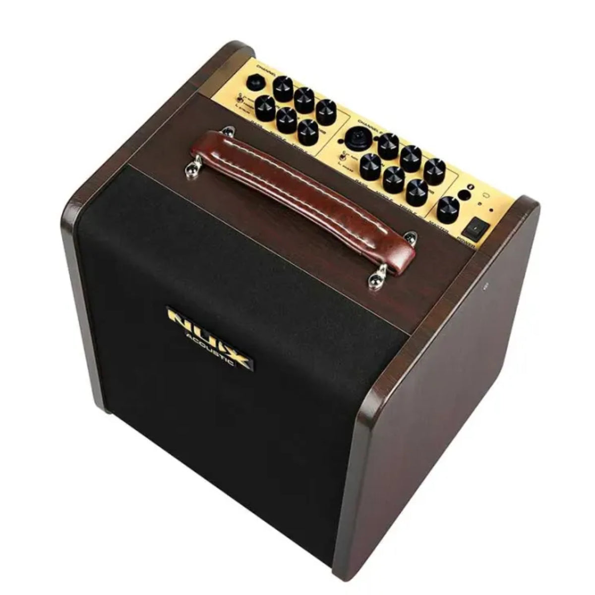 Amplifier Acoustic Guitar Nux AC-80 Stageman II Charge-Mai Nguyên Music