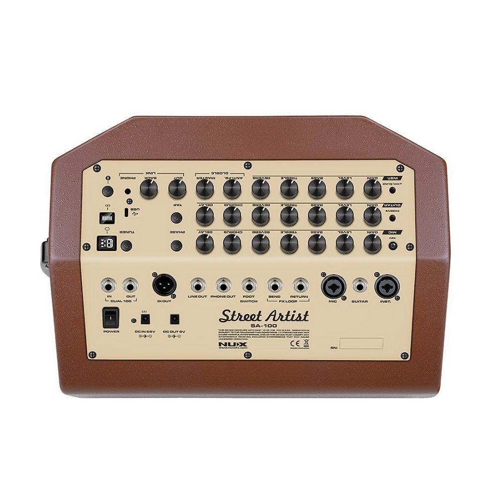 Amplifier Acoustic Guitar Nux SA-100-Mai Nguyên Music