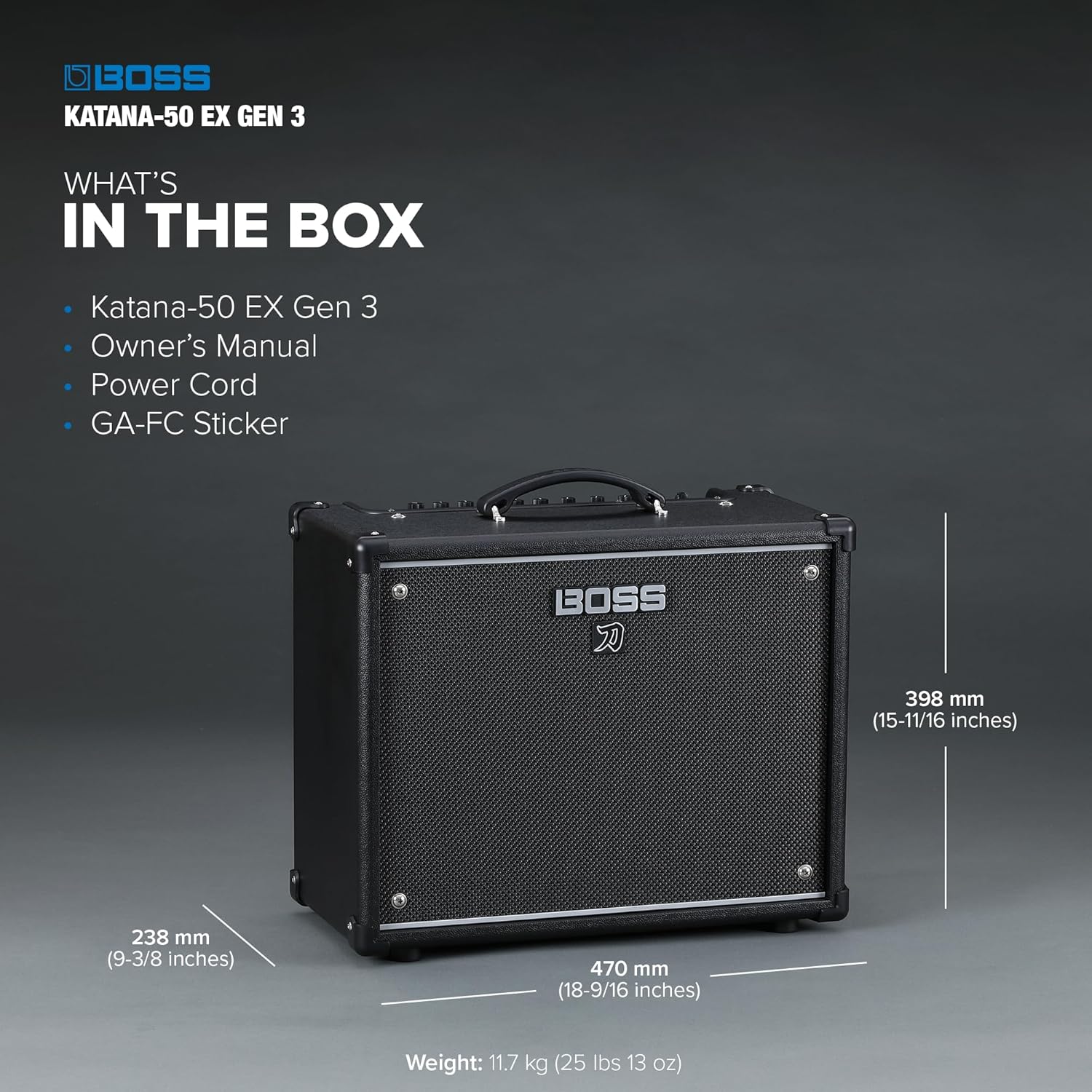 Amplifier Boss Katana-50 EX Gen 3 50-watt - Combo-Mai Nguyên Music