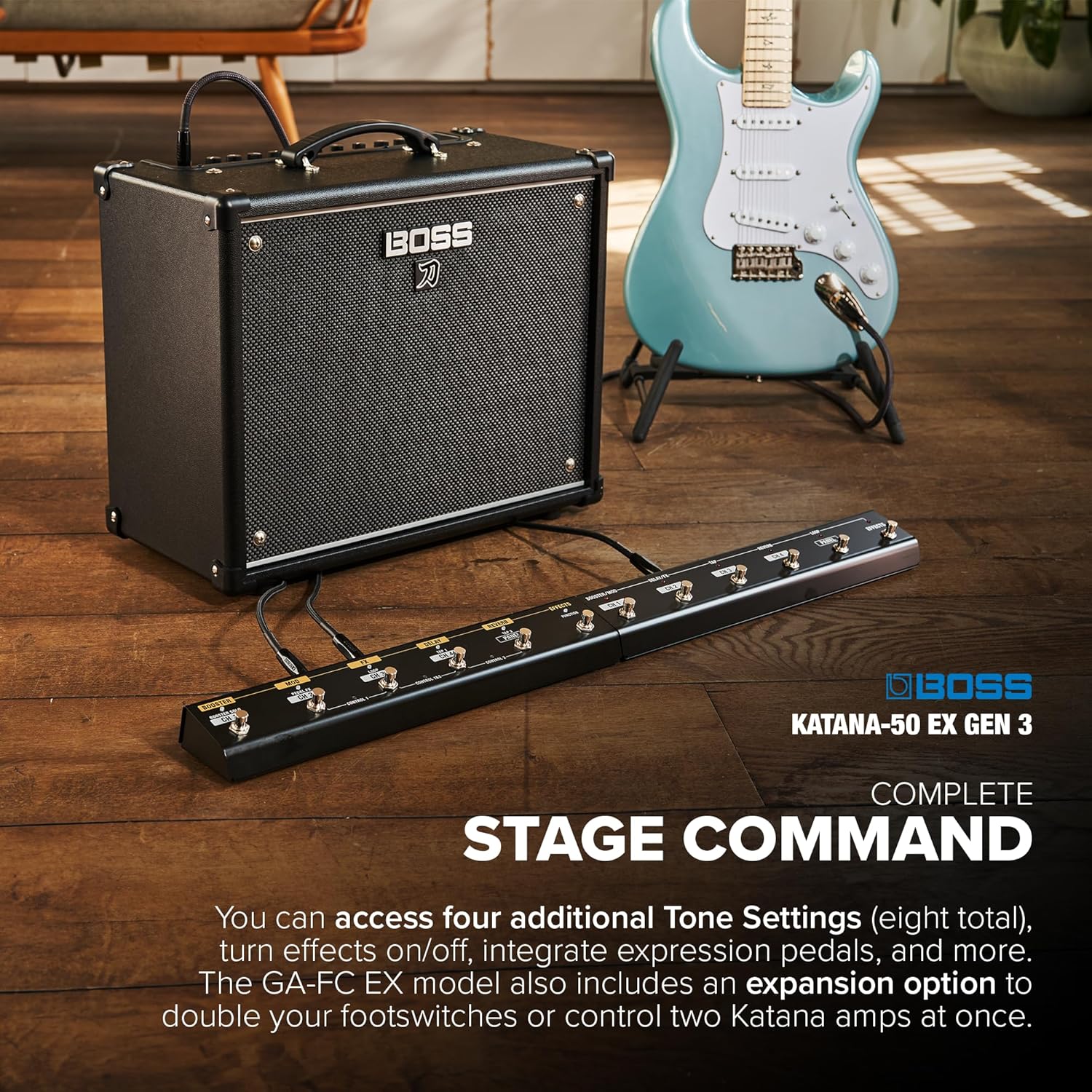 Amplifier Boss Katana-50 EX Gen 3 50-watt - Combo-Mai Nguyên Music