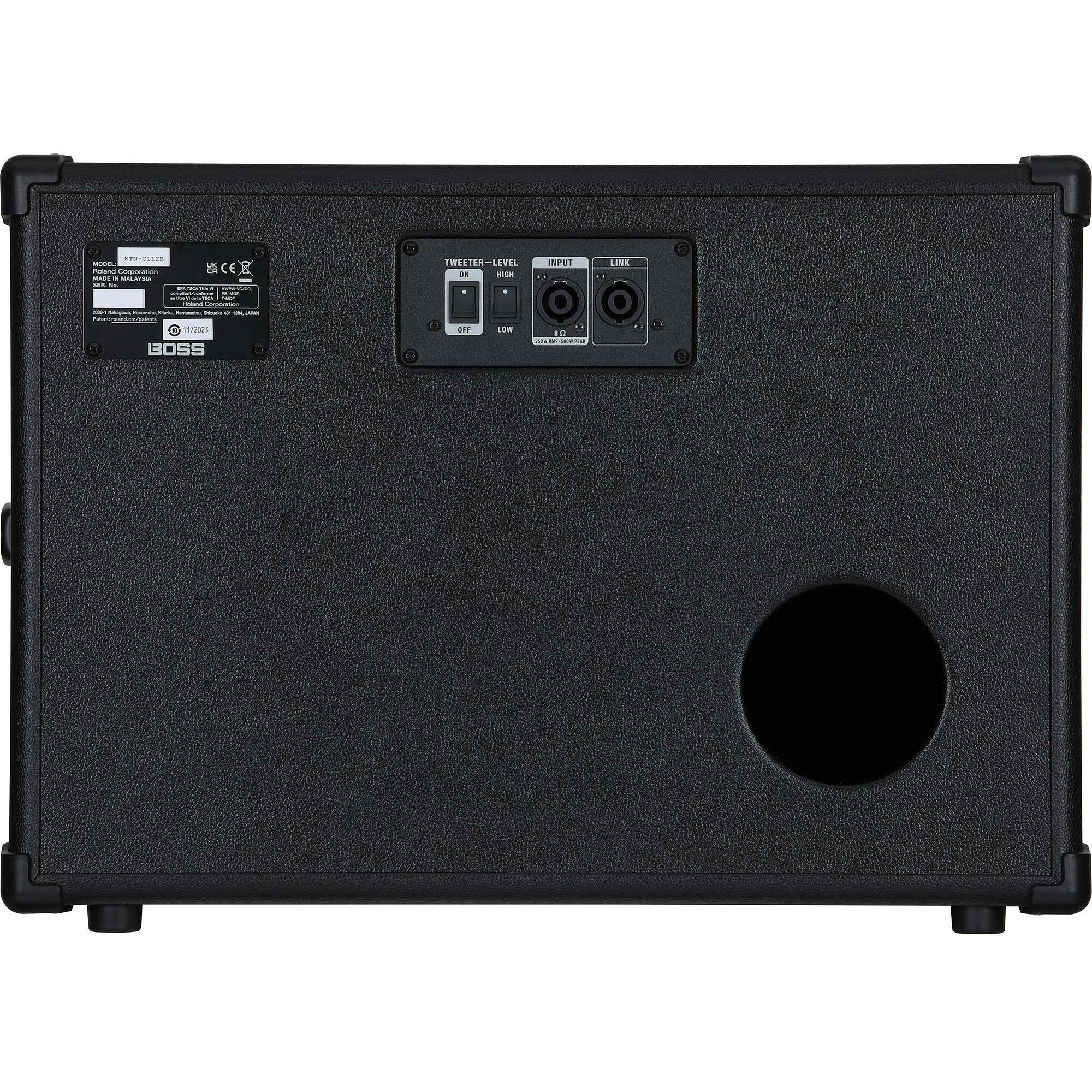 Amplifier Cabinet Boss Katana C112B Bass 1x12" 500-watt-Mai Nguyên Music