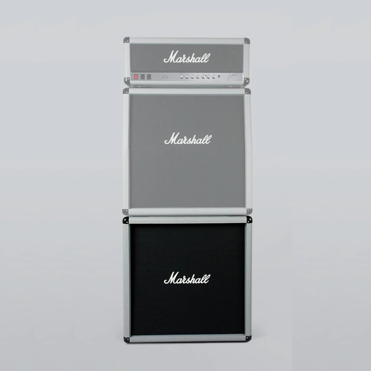Amplifier Cabinet Straight Extension Marshall 2551BV 280W 4x12 Silver Jubilee-Mai Nguyên Music