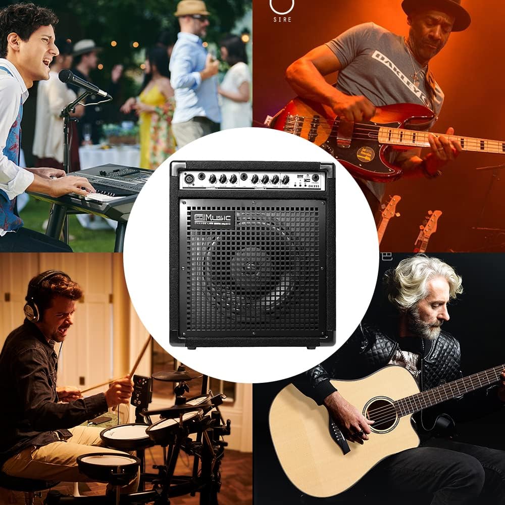 Amplifier Đa Năng Coolmusic DK-35S 50W Bluetooth-Mai Nguyên Music