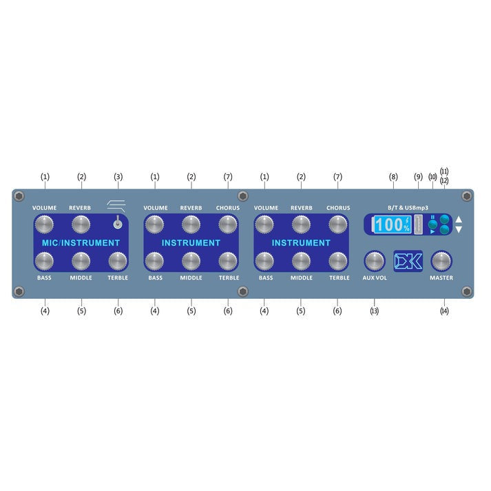 Amplifier DK IC-100-Mai Nguyên Music