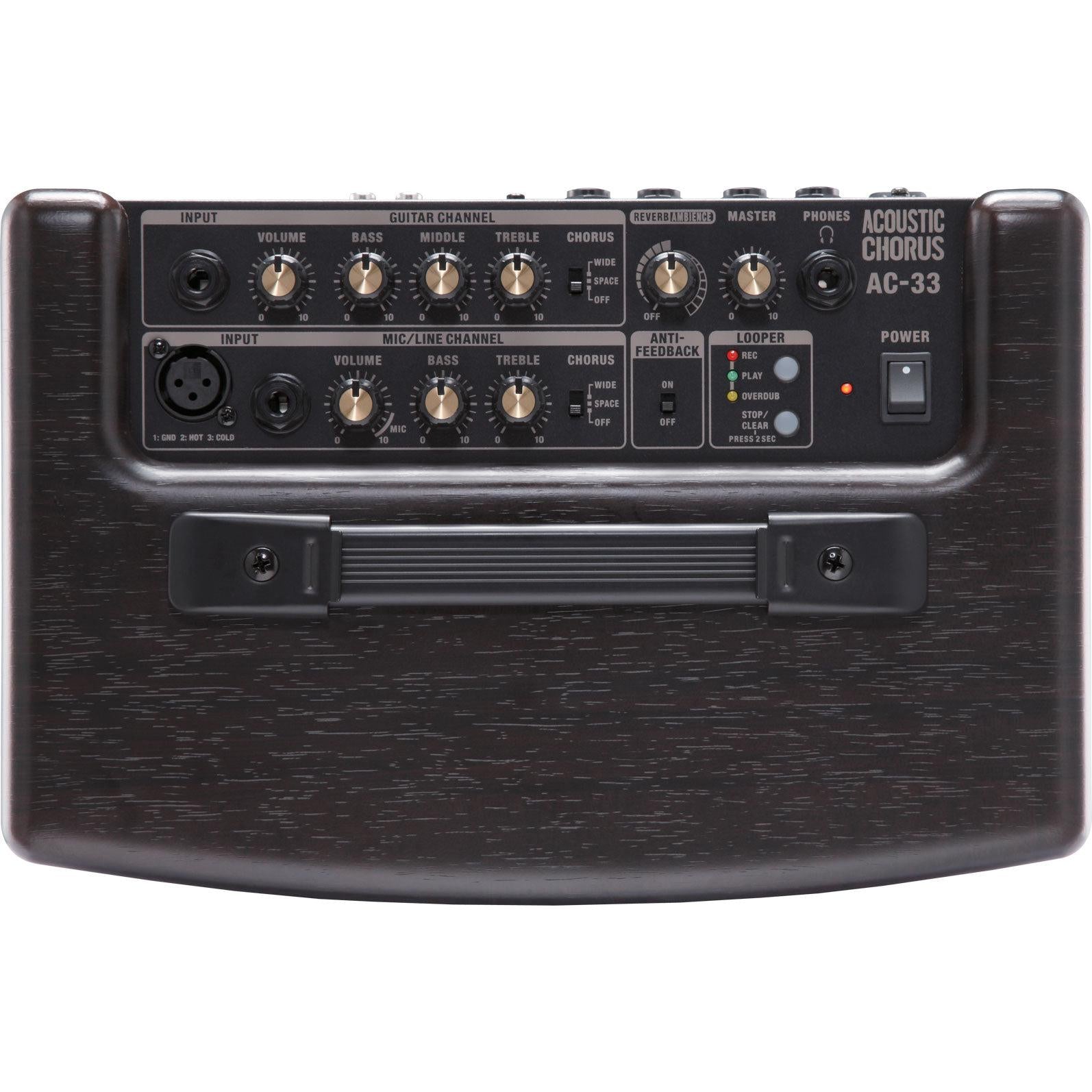 Amplifier Guitar Acoustic Roland AC-33 - Combo-Mai Nguyên Music