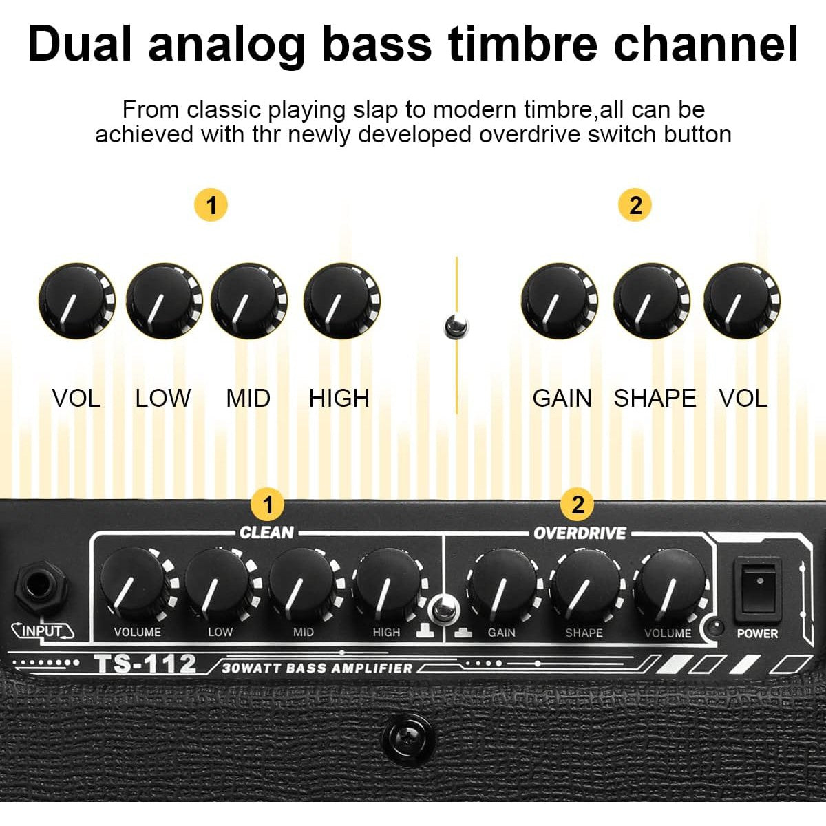 Amplifier Guitar Bass Coolmusic TS-112 35-watt-Mai Nguyên Music