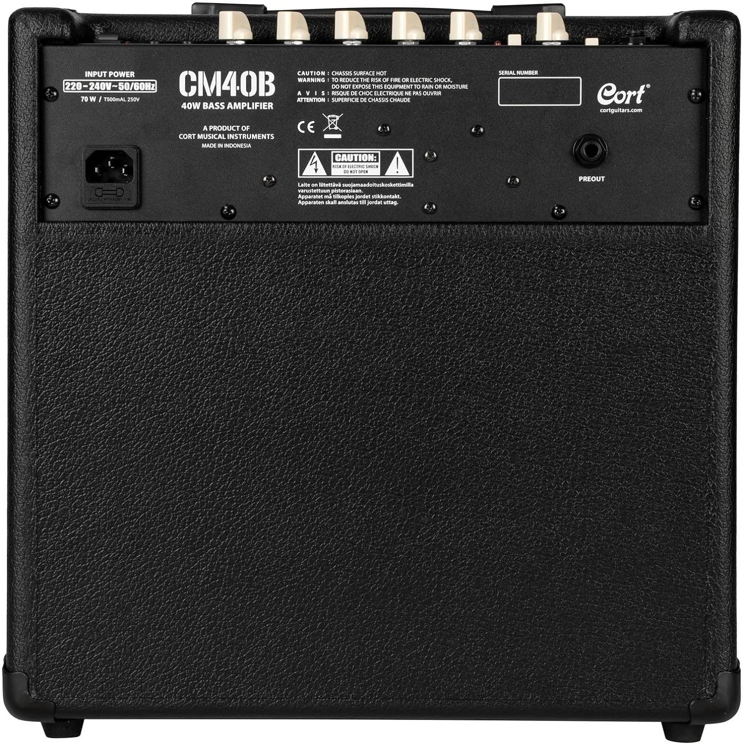 Amplifier Guitar Bass Cort CM40B 40-Watts-Mai Nguyên Music