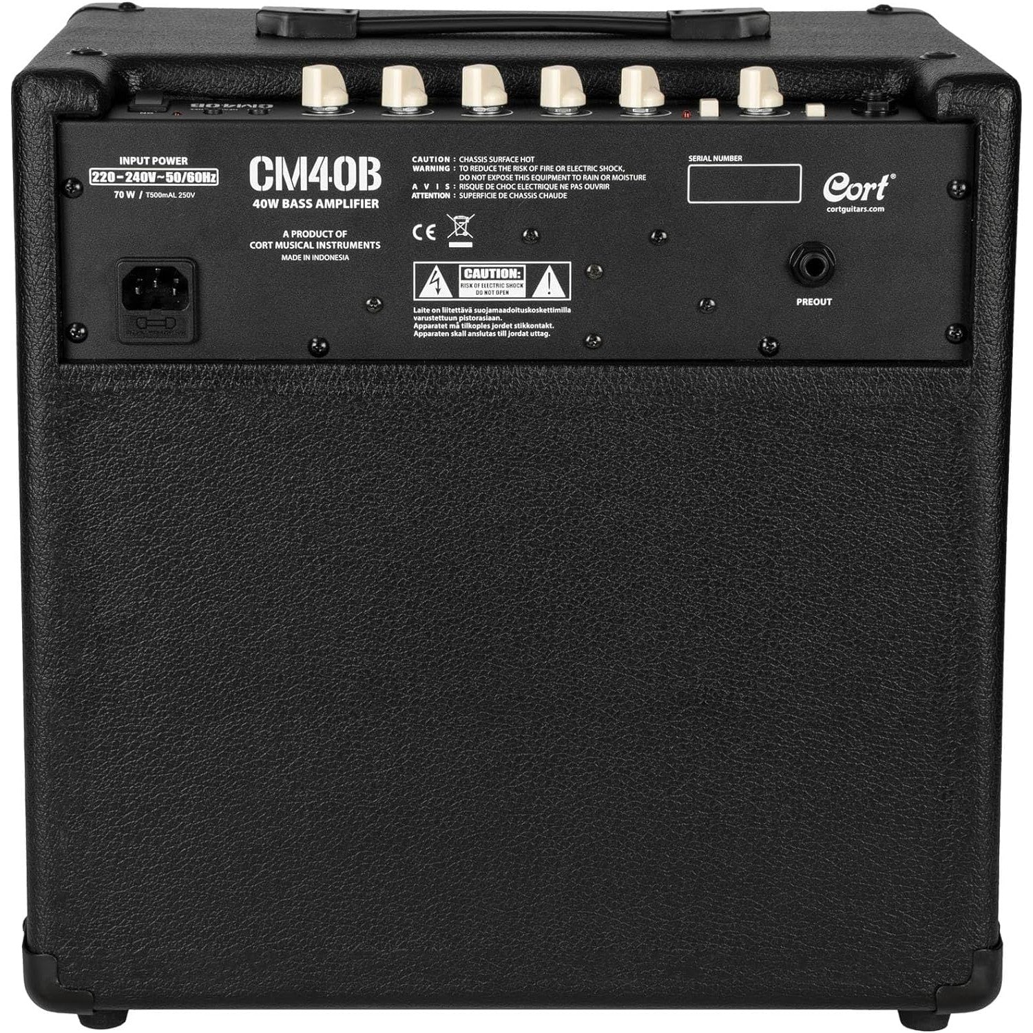 Amplifier Guitar Bass Cort CM40B 40-Watts-Mai Nguyên Music