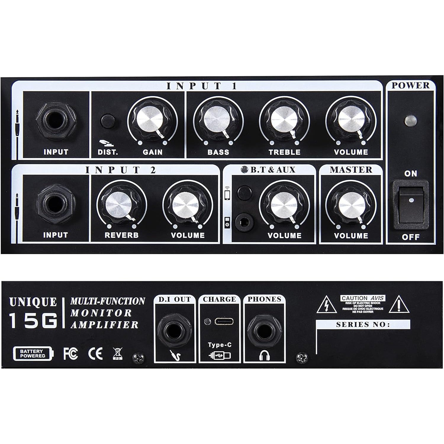 Amplifier Guitar Coolmusic Unique-15G - Combo-Mai Nguyên Music