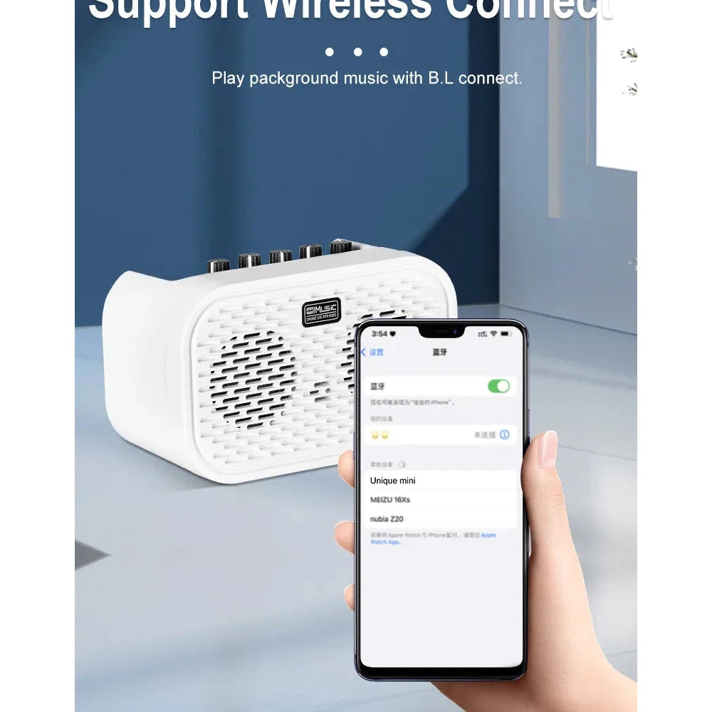 Amplifier Guitar Điện Coolmusic UNIQUE-MINI-Mai Nguyên Music