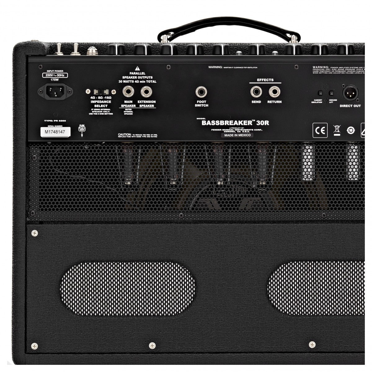 Amplifier Guitar Fender Bassbreaker 30R, 230V EU - Combo-Mai Nguyên Music