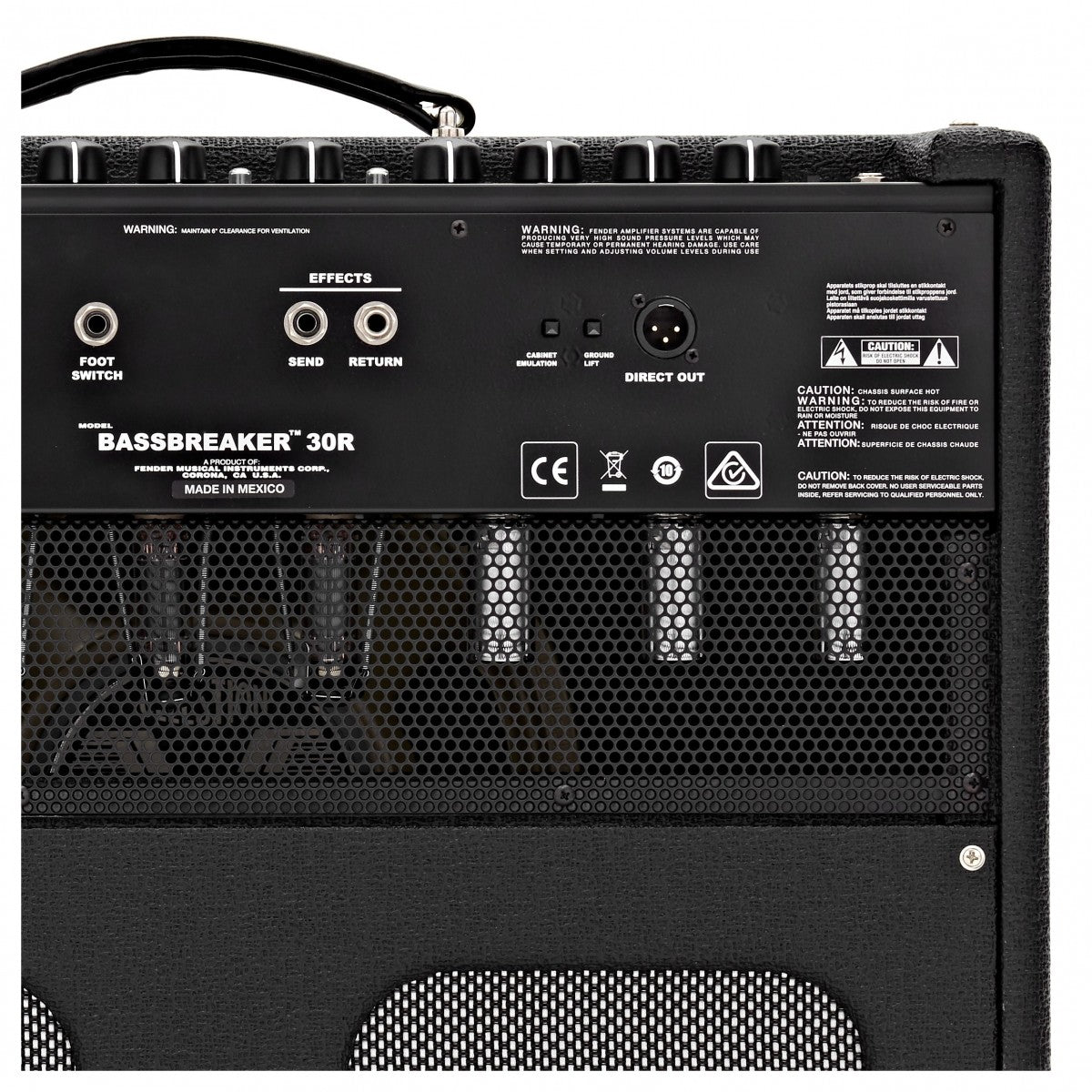 Amplifier Guitar Fender Bassbreaker 30R, 230V EU - Combo-Mai Nguyên Music