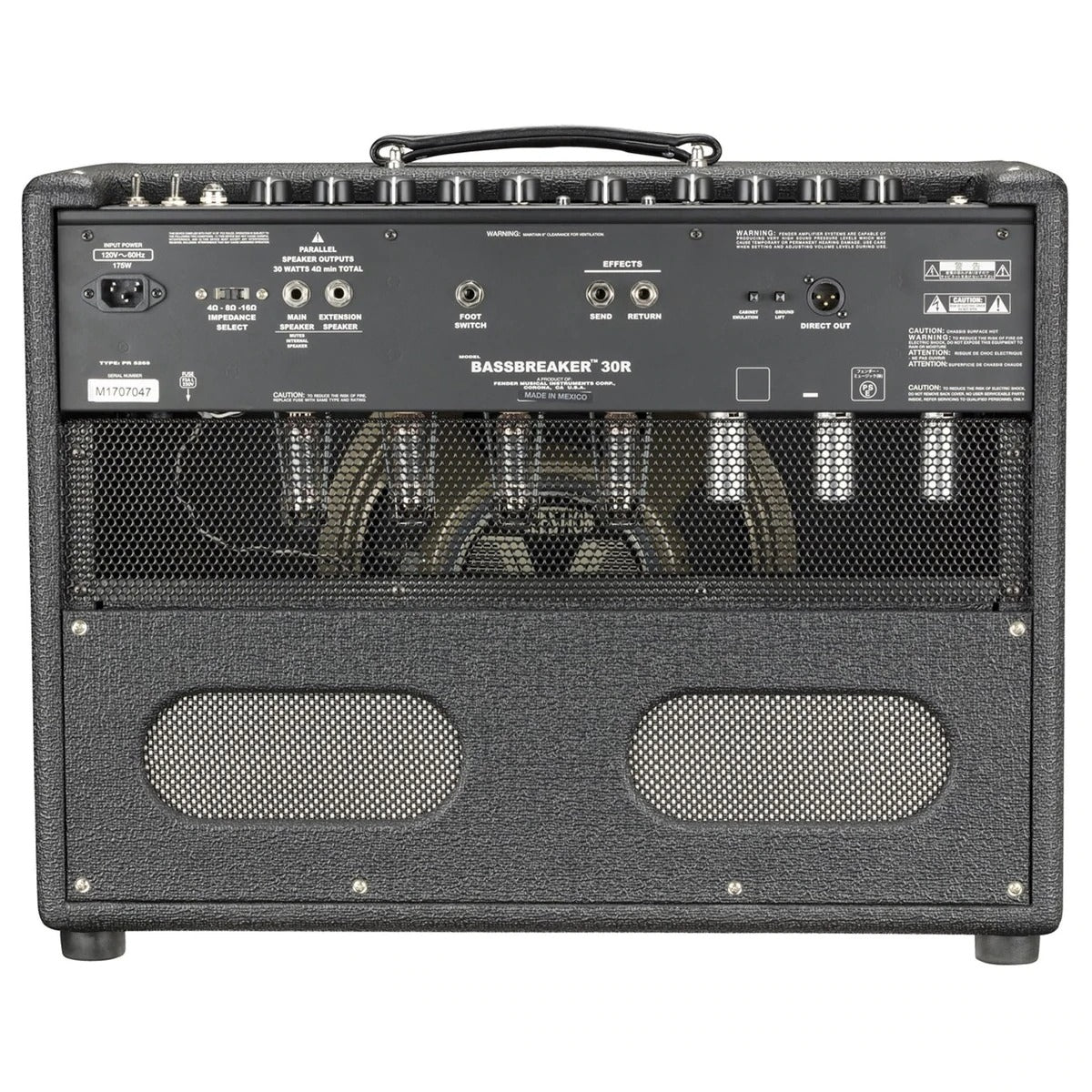 Amplifier Guitar Fender Bassbreaker 30R, 230V UK - Combo-Mai Nguyên Music