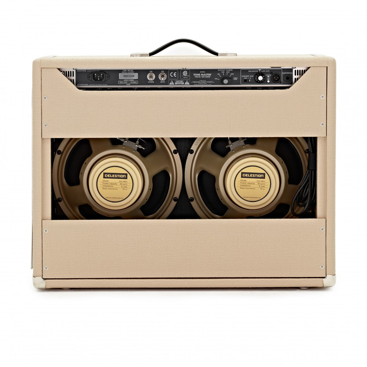 Amplifier Guitar Fender Tone Master Twin Reverb Blonde, 230V EU - Combo-Mai Nguyên Music