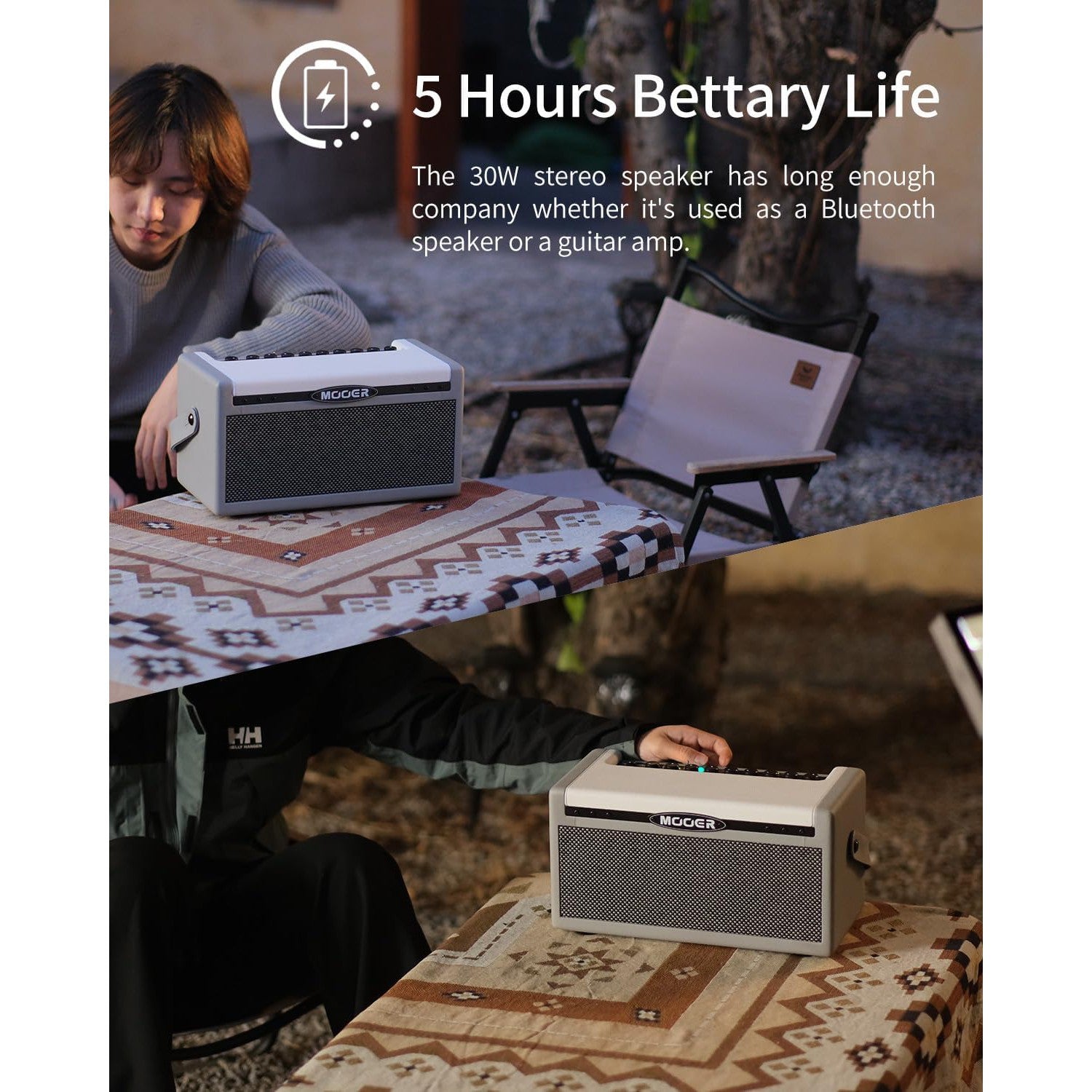 Amplifier Guitar Mooer SD30i - Combo-Mai Nguyên Music