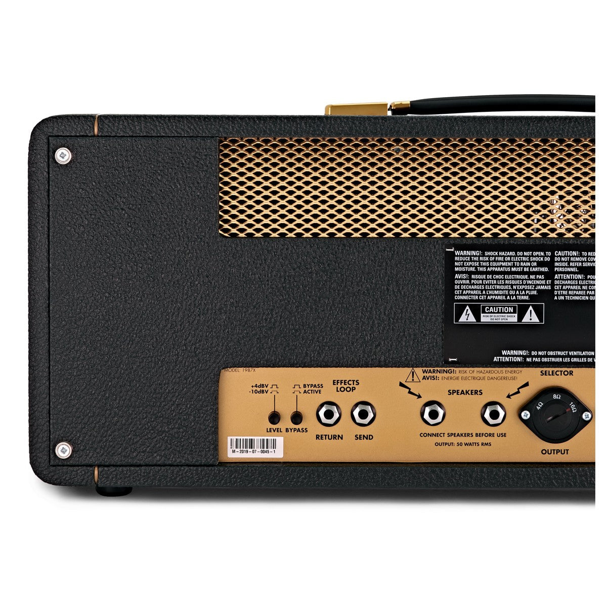 Amplifier Head Tube Guitar Marshall 1987X 50W Vintage Reissues-Mai Nguyên Music