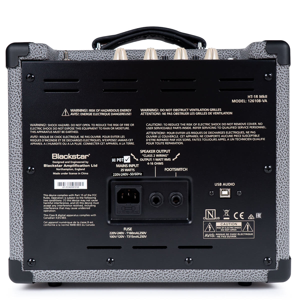 Amplifier Tube Blackstar HT-1R MkII 1x8" 1-watt w/Reverb - Combo-Mai Nguyên Music