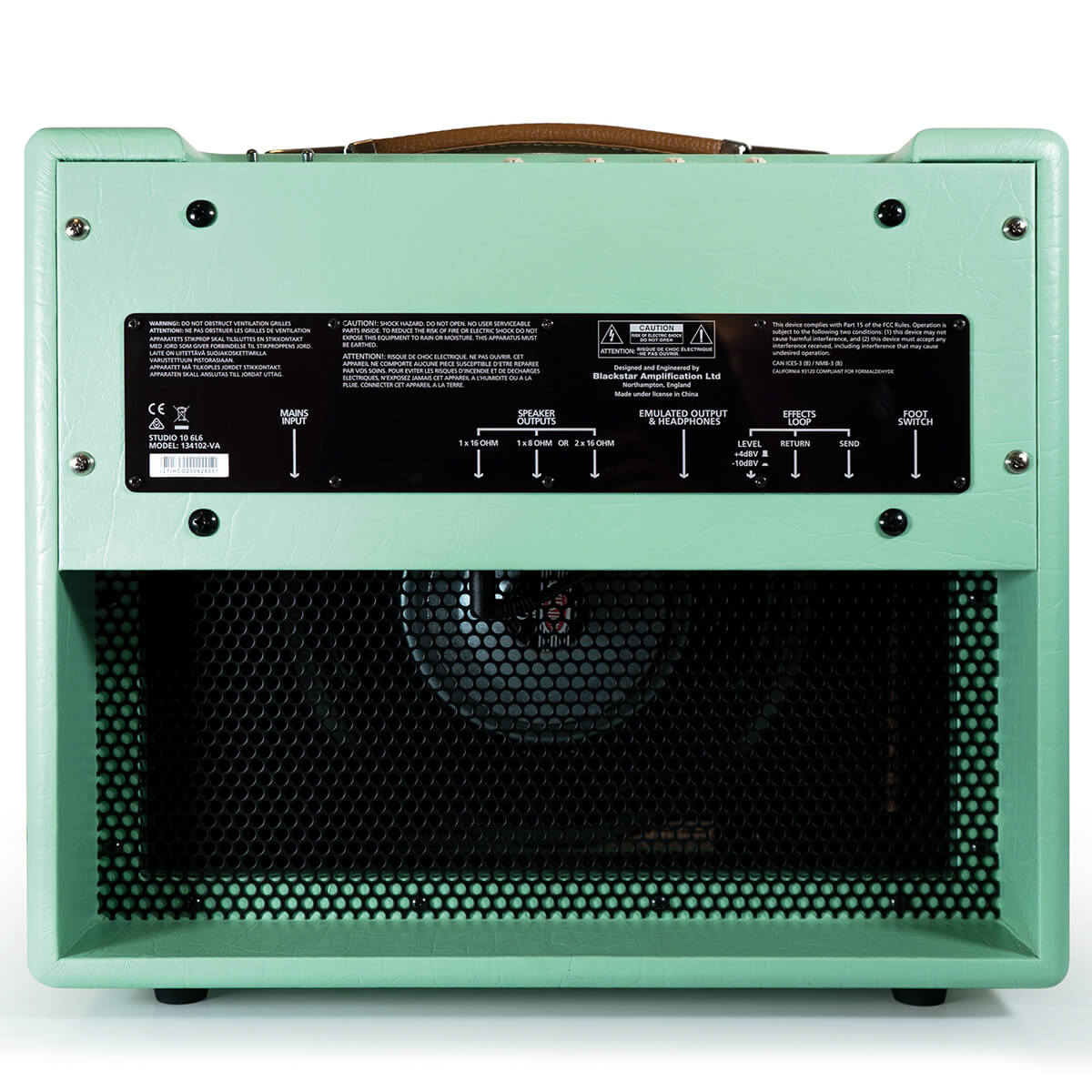 Amplifier Tube Blackstar Studio 10 6L6 1x12" 10-watt - Combo-Mai Nguyên Music